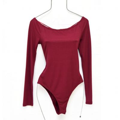 Wine Off shoulder Body Suit Size M: $45.00