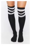 Knee Length Socks: $100.00